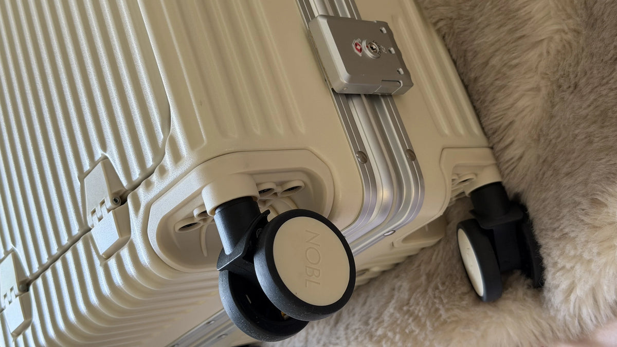Five travel accessories replaced by one NOBL Carry-On