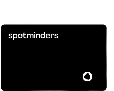 Spotminders tracking card