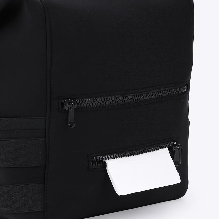 Built-In Wipe Dispenser Pocket