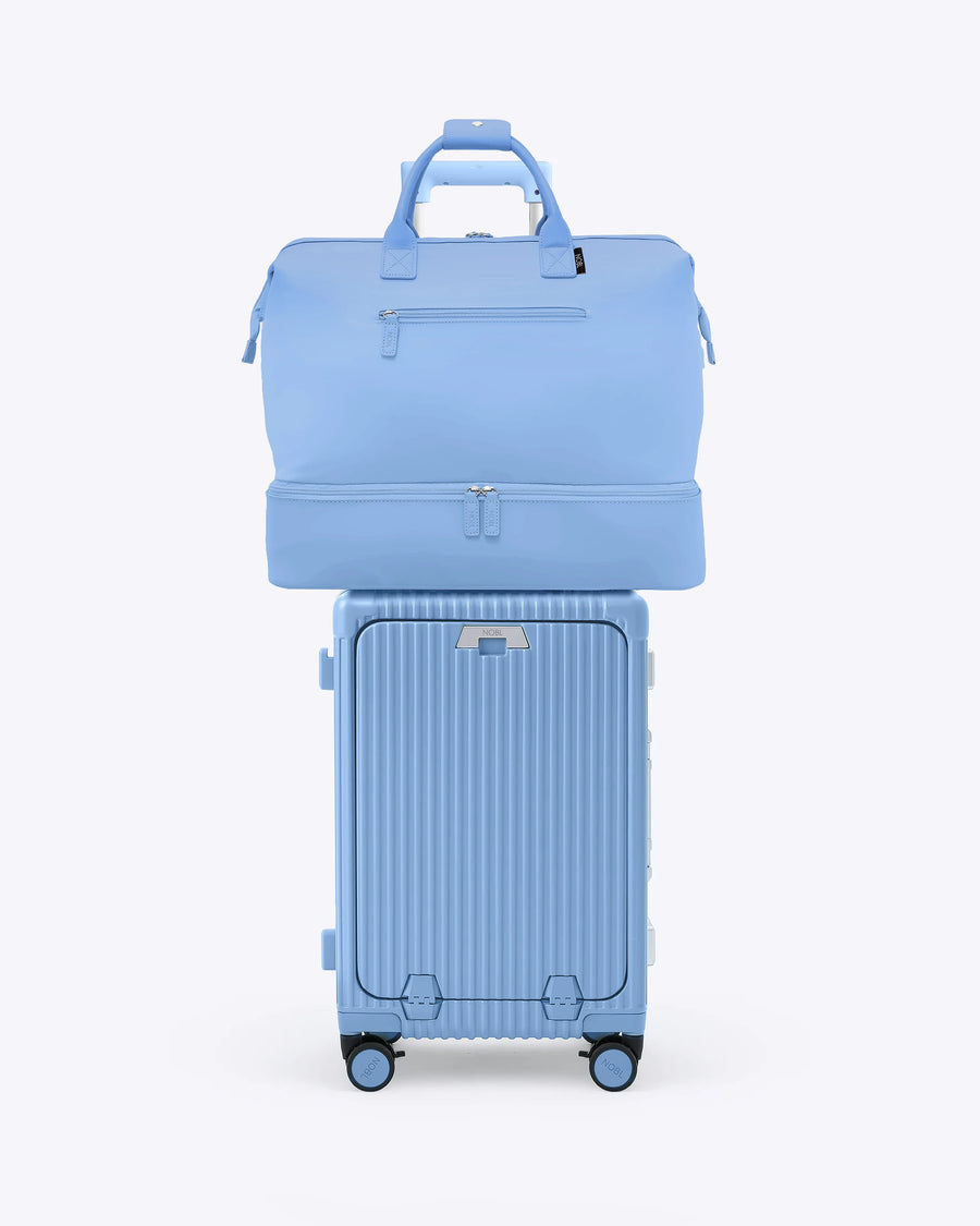 Carry-On + Weekender in Ice Blue