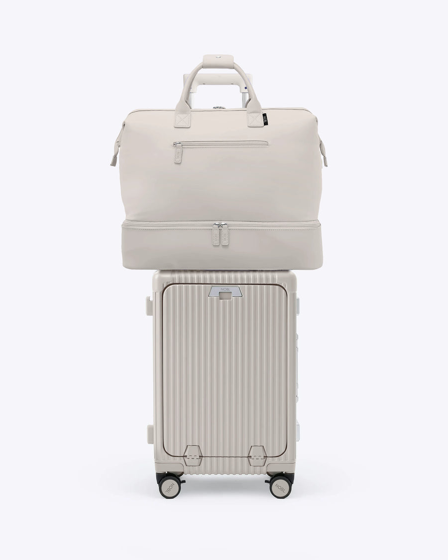 Carry-On + Weekender in Sand