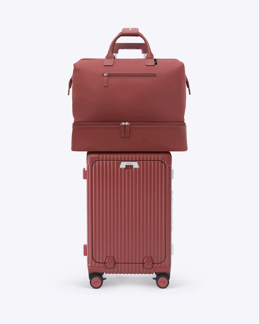 Carry-On + Weekender in Terracotta