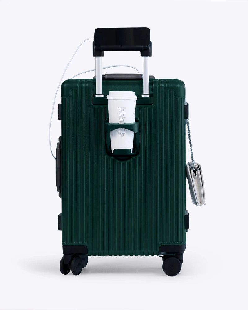 All-in-One Carry-On Luggage | Includes Phone Charger, Front Pocket