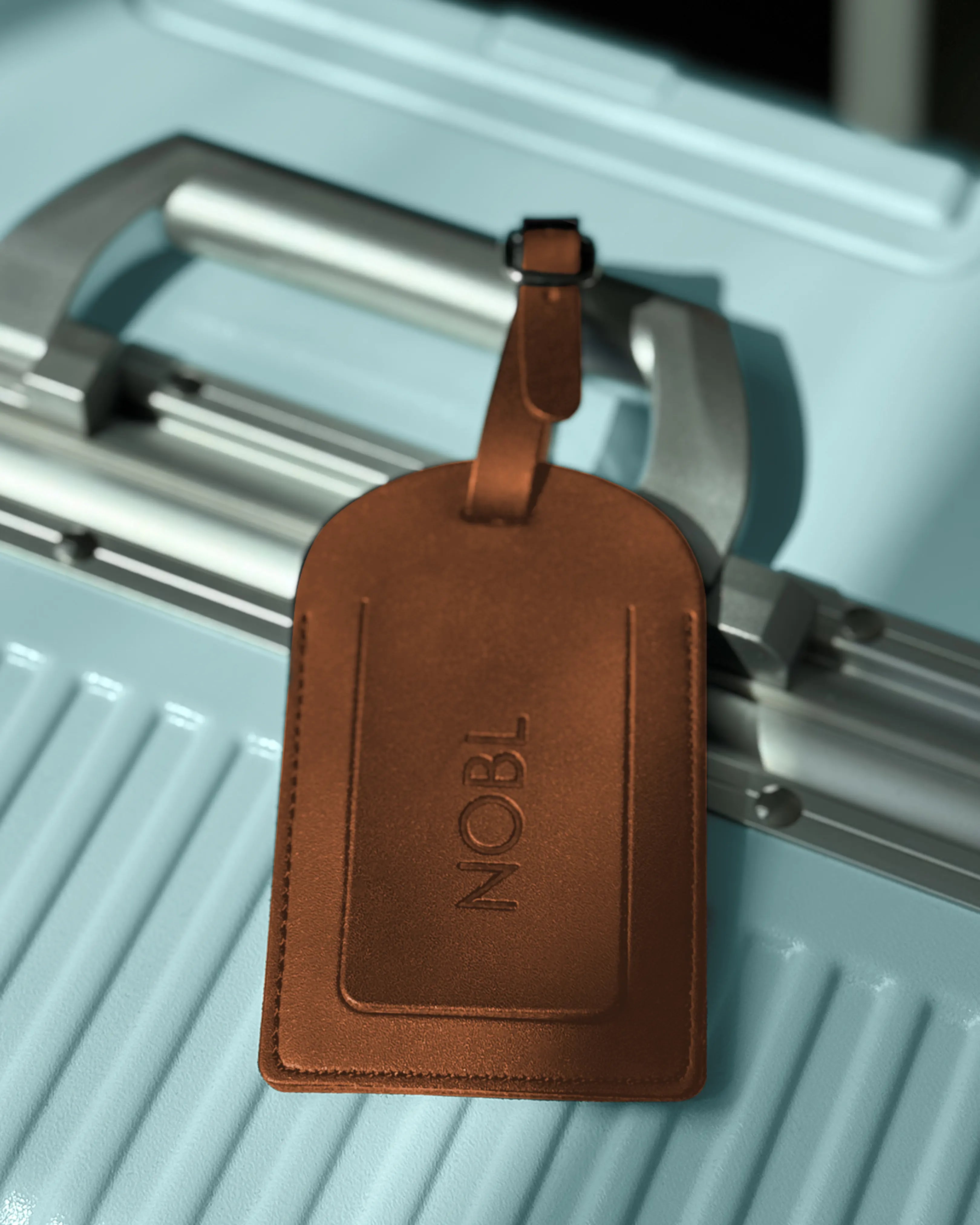 Leather Luggage Tag