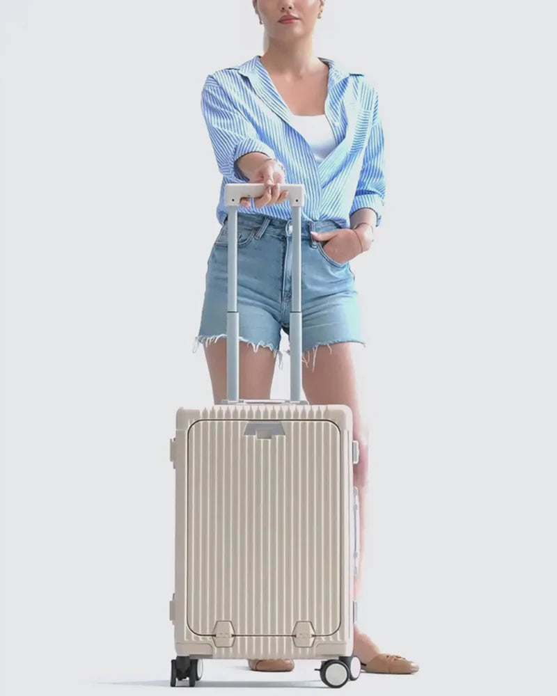 NOBL Carry-On built for hands-free airport movement
