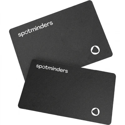 Spotminders tracking cards for everyday essentials