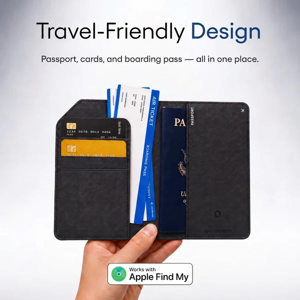Spotminders card charging wirelessly